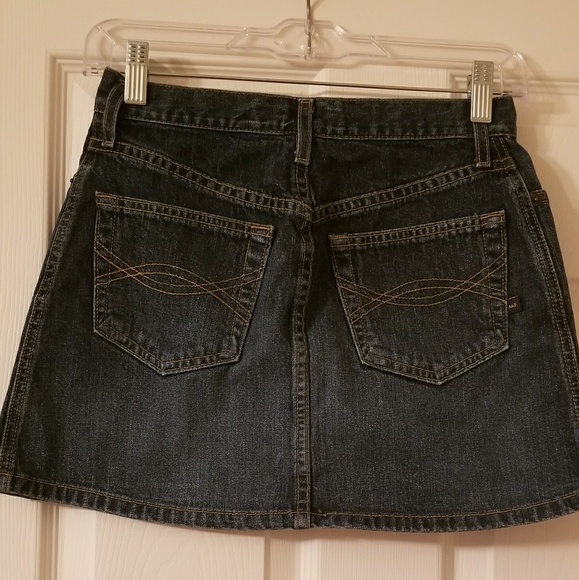 Abercrombie & Fitch Jean Mini Skirt (Junior) - Picture 5 of 5